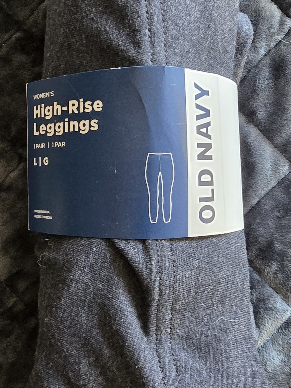 Old Navy Charcoal Gray High-Rise Women's Leggings